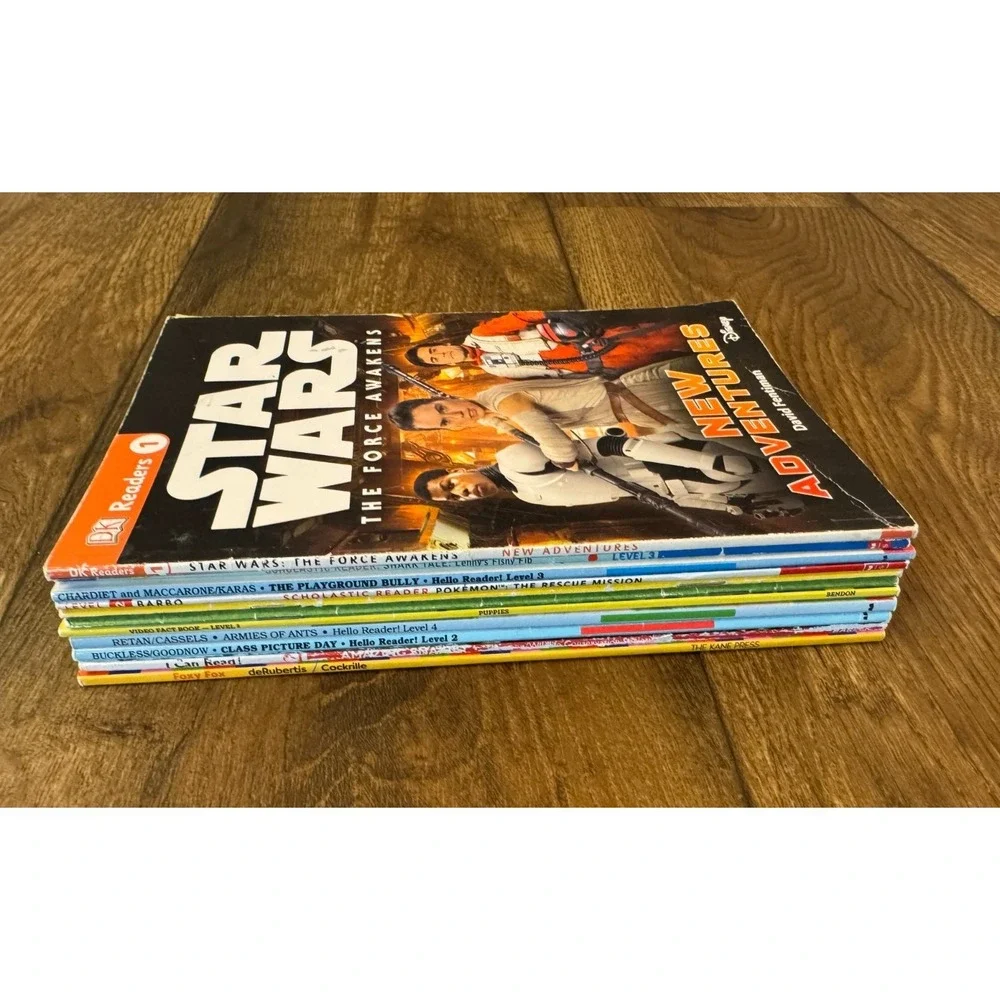Easy Leveled Readers I Can Read Step Into Reading Level 2 3 Books Lot Boy Themed
